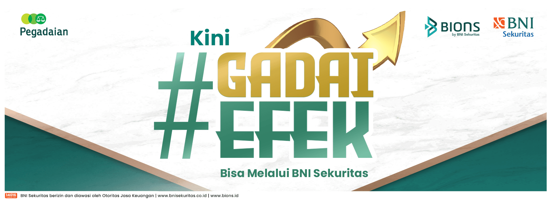 Kini Gadai Efek Bisa Melalui BNI Sekuritas